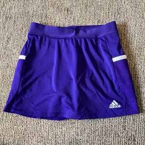 adidas purple golf/tennis skort